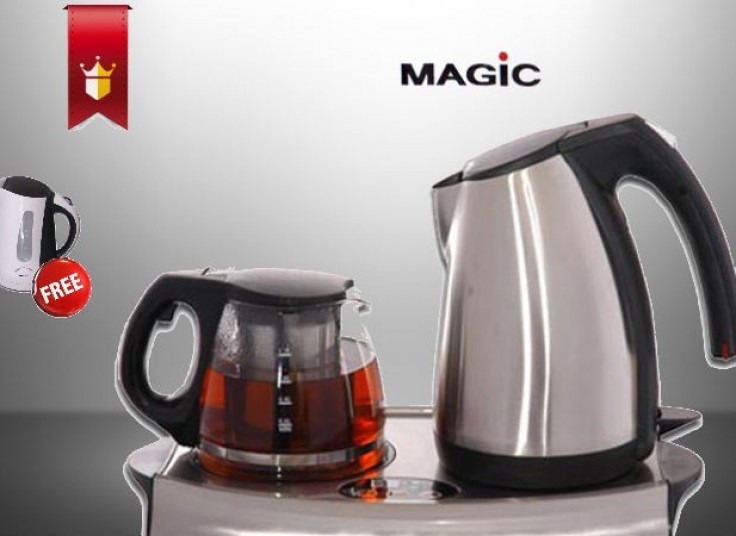 تخفیف ۱۴ درصدی چای ساز مجیک به همراه هدیه